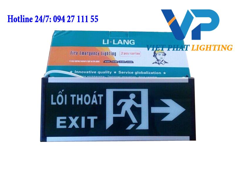 Đèn exit Li.Lang 2 mặt cùng hướng